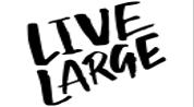 LIVE LARGE logo image LIVE LARGE logo image