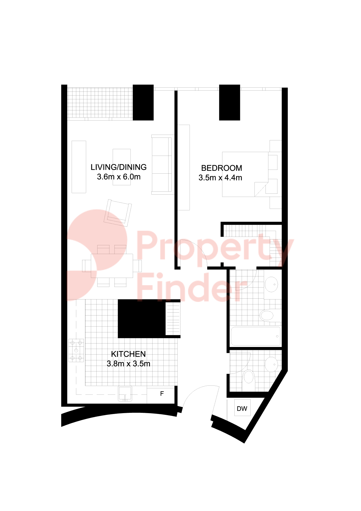 Sale in Cayan Tower RENTED SPACIOUS FURNISHED LAKE AND SEA VIEW