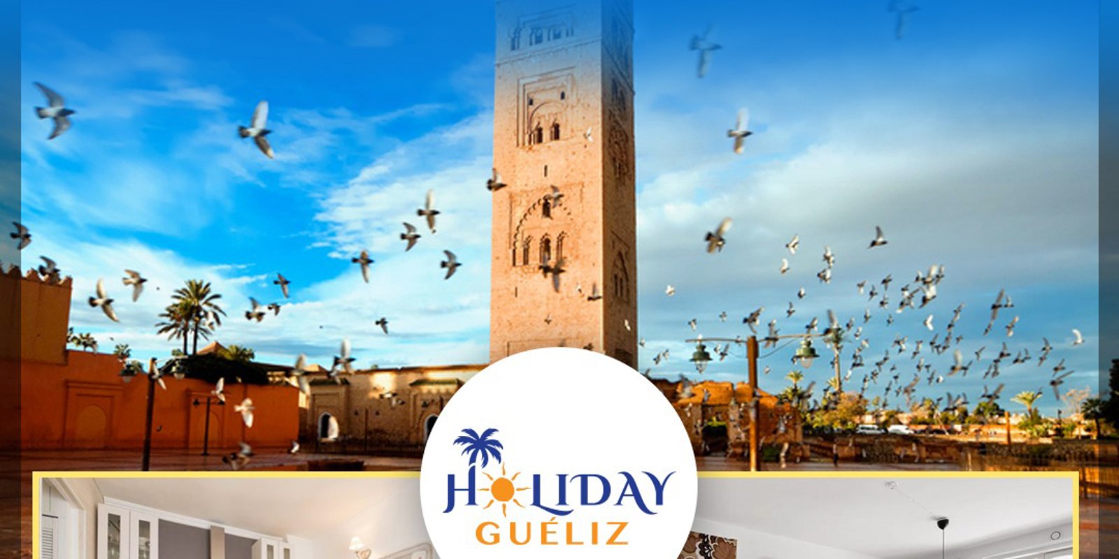 COMPLEXE RESIDENTIEL HOLIDAY GUELIZ par COMPLEXE RESIDENTIEL HOLIDAY GUELIZ dans Marrakech - Hero Image