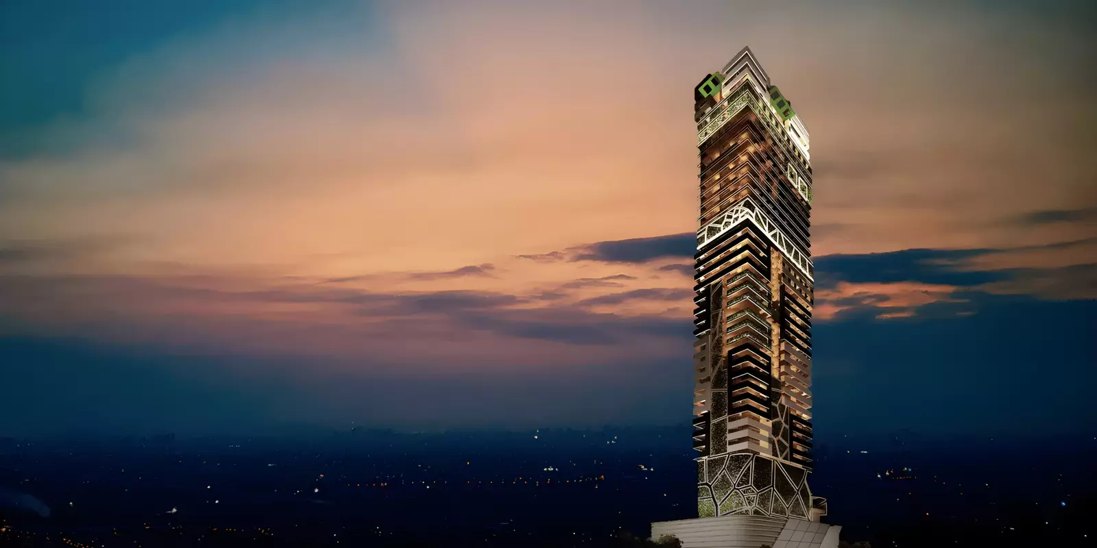 Tranquil Wellness Tower Project by Well Cube Life | Property Finder UAE