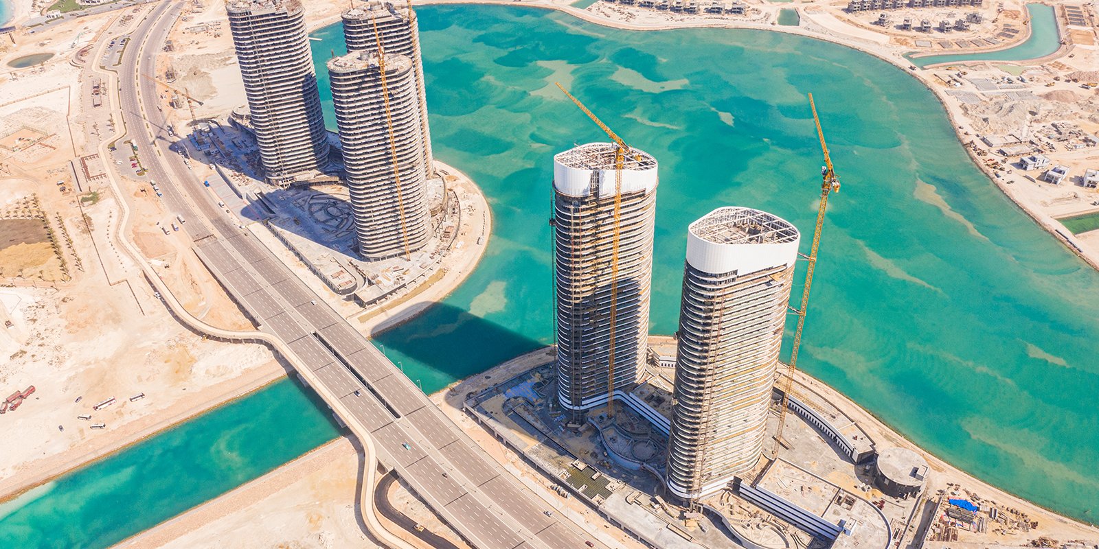 North Edge Towers by City Edge in New Alamein City, Al Alamein, North Coast - Hero Image