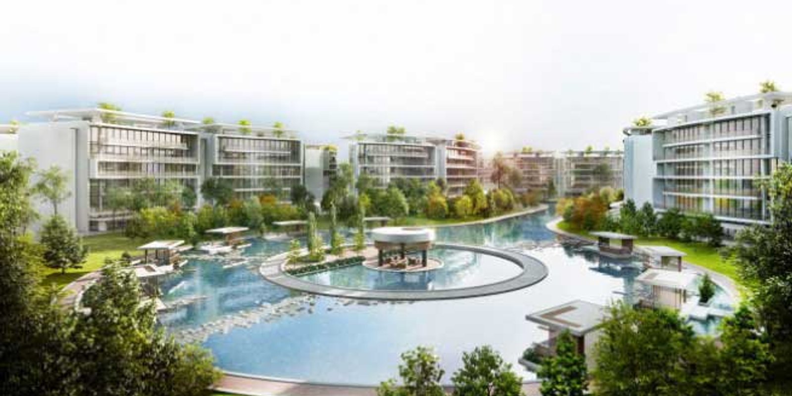 Lake Front  by Memaar El Morshedy in Hadayek October, 6 October City, Giza - Hero Image