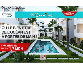 LES RESIDENCES BLEUES par CGI dans El Harhoura