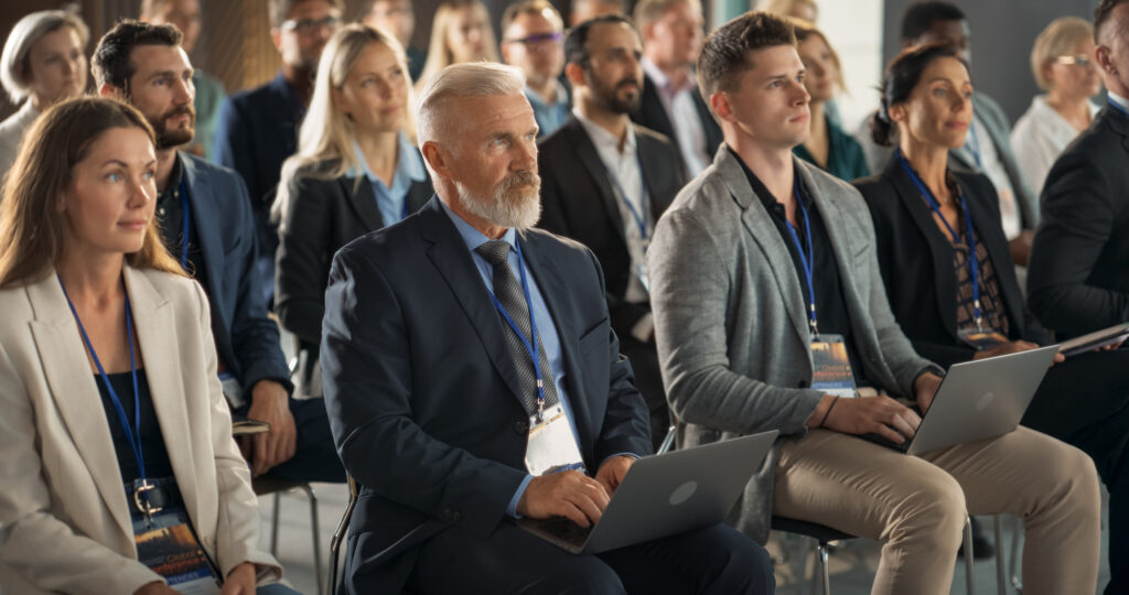 Real estate professionals attending a training workshop, highlighting continuous learning and skill-building for Dubai and UAE real estate agents