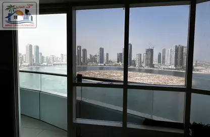 Apartment - 2 Bedrooms - 4 Bathrooms for rent in Al Khan Lagoon Tower - Al Khan Lagoon - Al Khan - Sharjah