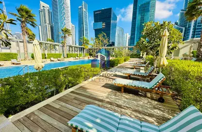 Apartment - 3 Bedrooms - 5 Bathrooms for rent in Tiara West Tower - Business Bay - Dubai