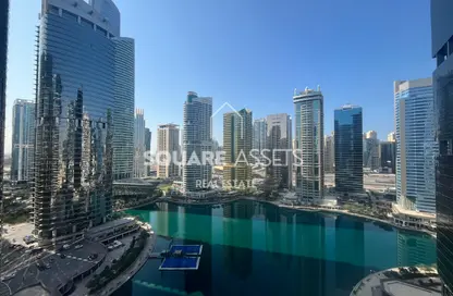 شقة - 2 غرف نوم - 2 حمامات للايجار في برج كونكورد - (JLT) مجمع H - أبراج بحيرة الجميرا - دبي