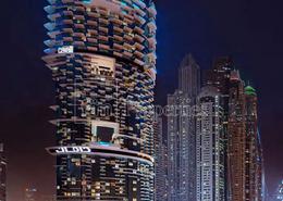Outdoor Building image for: Apartment - 2 bedrooms - 3 bathrooms for sale in Cavalli Casa Tower - Dubai Marina - Dubai, Image 1