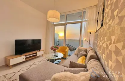 Living Room image for: Apartment - 1 Bedroom - 1 Bathroom for sale in Golf Vita A - Golf Vita - DAMAC Hills - Dubai, Image 1