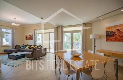 Apartment - 3 Bedrooms - 3 Bathrooms for rent in Al Das - Shoreline Apartments - Palm Jumeirah - Dubai