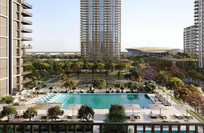 Pool image for: Apartment - 3 Bedrooms - 3 Bathrooms for sale in Aeon Tower 1 - Aeon - Dubai Creek Harbour (The Lagoons) - Dubai, Image 1