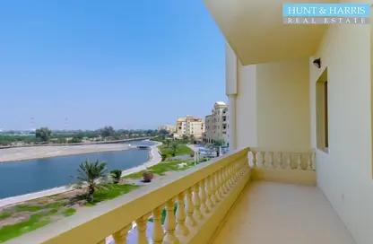 Balcony image for: Apartment - 3 Bedrooms - 3 Bathrooms for sale in Terrace Apartments - Yasmin Village - Ras Al Khaimah, Image 1