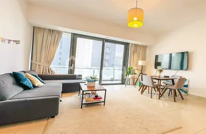 Apartment - 1 Bedroom - 2 Bathrooms for rent in Silverene Tower B - Silverene - Dubai Marina - Dubai