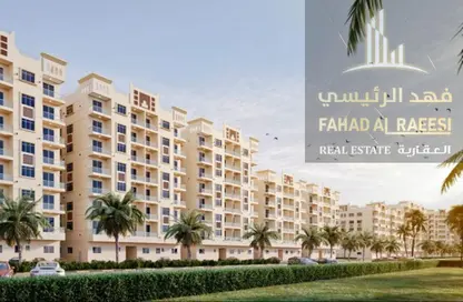 شقة - 2 غرف نوم - 2 حمامات للبيع في قرية الاميرة - الياسمين - عجمان