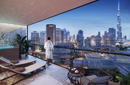 Apartment - 1 Bedroom - 2 Bathrooms for sale in Trillionaire Residences - Business Bay - Dubai
