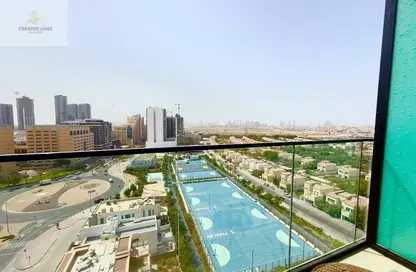 Apartment - Studio - 1 Bathroom for rent in Binghatti Azure - Jumeirah Village Circle - Dubai