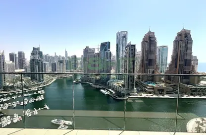 شقة - غرفة نوم - 2 حمامات للايجار في بوابة المارينا 2 - مارينا جيت - دبي مارينا - دبي