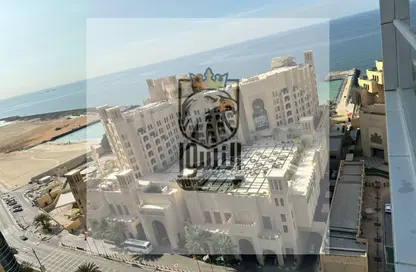 Apartment - 1 Bedroom - 2 Bathrooms for rent in Ajman Corniche Residences - Ajman Corniche Road - Ajman