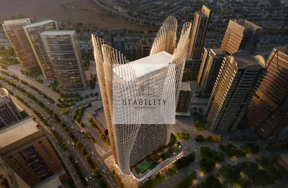 Apartment - 1 Bedroom - 2 Bathrooms for sale in Binghatti Skyhall - Business Bay - Dubai