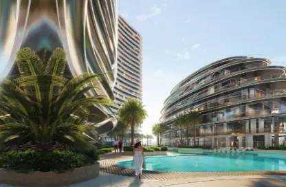 Penthouse - 1 Bedroom - 2 Bathrooms for sale in Binghatti Aquarise - Business Bay - Dubai