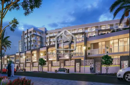 Outdoor Building image for: Townhouse - 3 Bedrooms - 3 Bathrooms for sale in The Gate - Masdar City - Abu Dhabi, Image 1