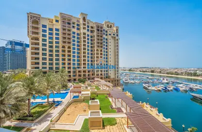 Apartment - 2 Bedrooms - 3 Bathrooms for rent in Marina Residences 4 - Marina Residences - Palm Jumeirah - Dubai