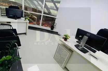 Office Space - Studio - 1 Bathroom for rent in Business Atrium Building - Oud Metha - Bur Dubai - Dubai