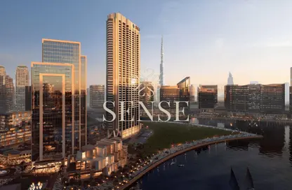 شقة - 2 غرف نوم - 2 حمامات للبيع في بنينسولا ثري - بنينسولا - الخليج التجاري - دبي