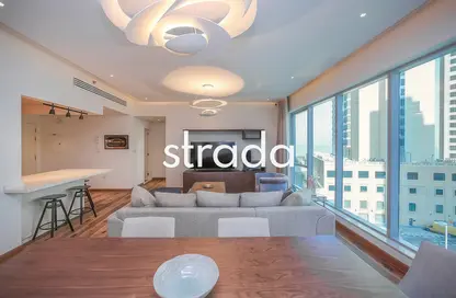 شقة - 2 غرف نوم - 3 حمامات للايجار في برج شيمارا - مارينا بروموناد - دبي مارينا - دبي