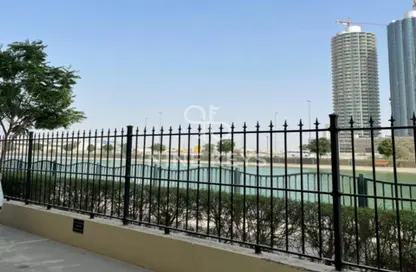 Balcony image for: Apartment - 1 Bedroom - 1 Bathroom for rent in Mazaya 10A - Queue Point - Dubai Land - Dubai, Image 1
