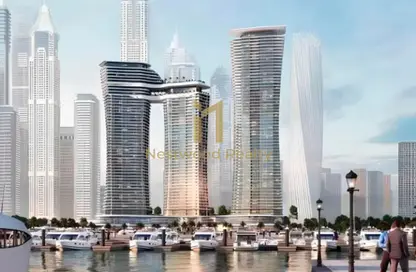 Apartment - 1 Bedroom - 2 Bathrooms for sale in Sobha Seahaven Tower A - Sobha Seahaven - Dubai Harbour - Dubai