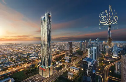 شقة - غرفة نوم - 2 حمامات للبيع في بايز 102 - الخليج التجاري - دبي