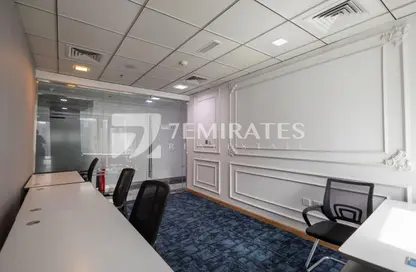 Office Space - Studio - 1 Bathroom for rent in The Binary Tower - Business Bay - Dubai