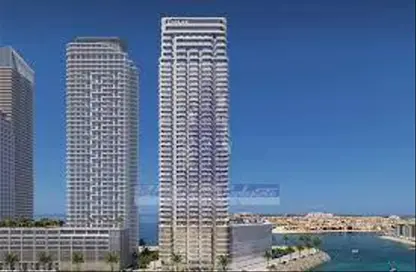 Apartment - 1 Bedroom - 2 Bathrooms for sale in Beachgate by Address - EMAAR Beachfront - Dubai Harbour - Dubai