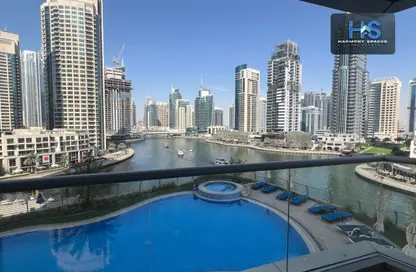 Apartment - 2 Bedrooms - 3 Bathrooms for rent in JAM Marina Residence - Dubai Marina - Dubai