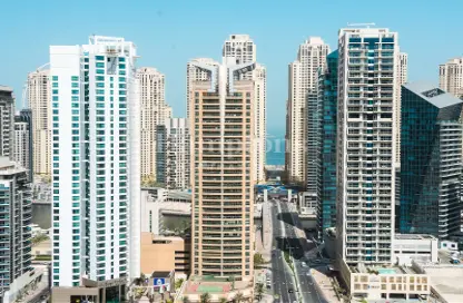 Apartment - 1 Bedroom - 2 Bathrooms for rent in Al Shera Tower - JLT Cluster E - Jumeirah Lake Towers - Dubai