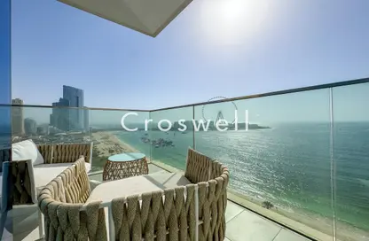 Apartment - 2 Bedrooms - 2 Bathrooms for rent in La Vie - Jumeirah Beach Residence - Dubai