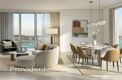 Apartment - 3 Bedrooms - 4 Bathrooms for sale in Seapoint - EMAAR Beachfront - Dubai Harbour - Dubai