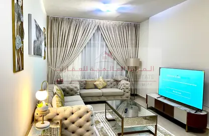 شقة - 2 غرف نوم - 2 حمامات للايجار في التعاون 1 - أبراج التعاون - الخان - الشارقة