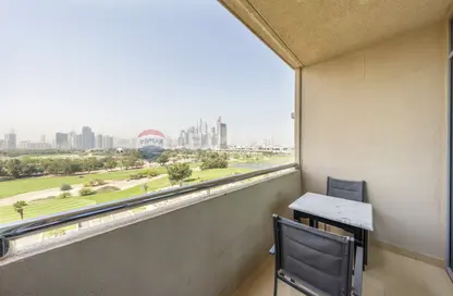 شقة - غرفة نوم - 2 حمامات للايجار في برج الجولف 2 - أبراج الجولف - ذا فيوز - دبي