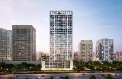 Apartment - 2 Bedrooms - 3 Bathrooms for sale in Twilight by Binghatti - Al Jaddaf - Dubai