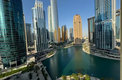 شقة - 1 حمام للايجار في ليك فيو - (JLT) مجمع B - أبراج بحيرة الجميرا - دبي
