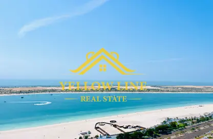 Apartment - 3 Bedrooms - 4 Bathrooms for rent in Wave tower - Corniche Road - Abu Dhabi