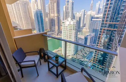 Apartment - Studio - 1 Bathroom for rent in JW Marriott Hotel Marina - Dubai Marina - Dubai