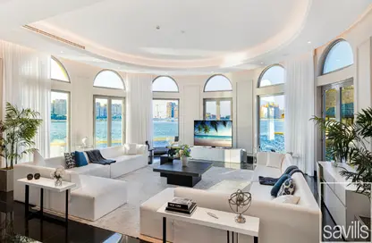 Villa - 5 Bedrooms - 6 Bathrooms for rent in Signature Villas Frond K - Signature Villas - Palm Jumeirah - Dubai