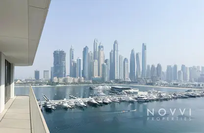 Apartment - 3 Bedrooms - 4 Bathrooms for rent in Palace Beach Residence Tower 1 - Palace Beach Residence - EMAAR Beachfront - Dubai Harbour - Dubai