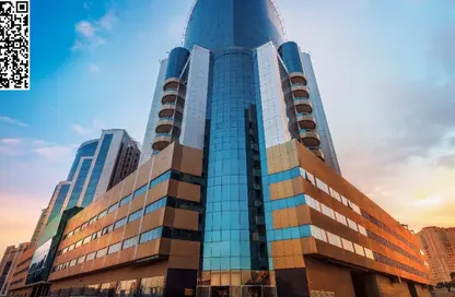 شقة - غرفة نوم - 2 حمامات للبيع في أورينت تاور 1 - أورينت تاور - البستان - عجمان