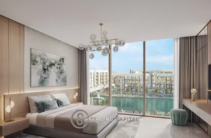 Room / Bedroom image for: Apartment - 2 Bedrooms - 3 Bathrooms for sale in Canal Front Residence 6 - Canal Front Residences - Al Wasl - Dubai, Image 1