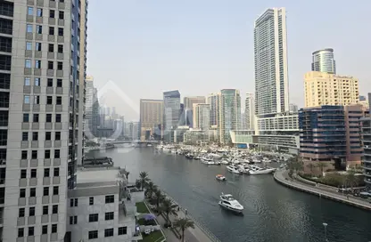 شقة - غرفة نوم - 1 حمام للبيع في برج التألق 1 - أبراج البريق - دبي مارينا - دبي