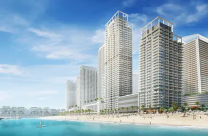 Apartment - 3 Bedrooms - 4 Bathrooms for sale in Beach Mansion - EMAAR Beachfront - Dubai Harbour - Dubai